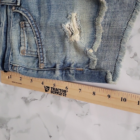 Rag&Bone NWT Chesapeake Low Rise Mini Jean Shorts - Picture 7 of 11